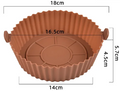 Bandeja Silicone Slim para Airfryer