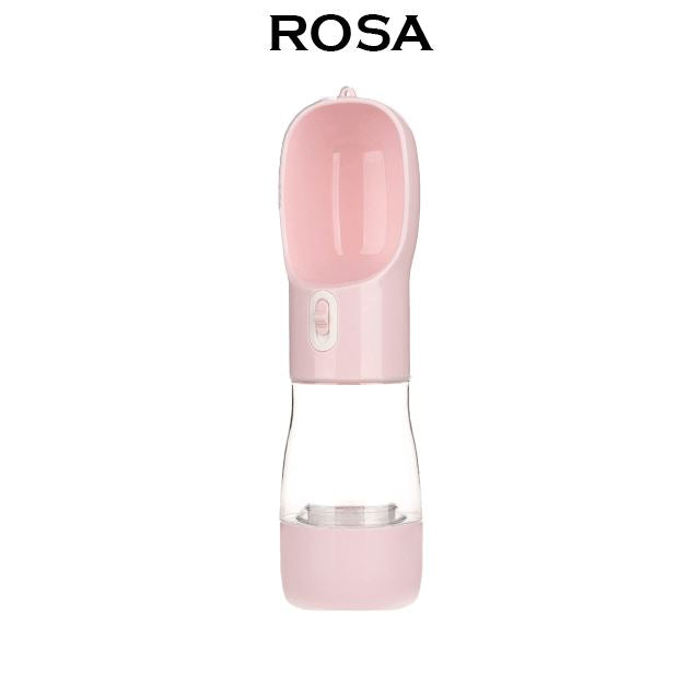 Garrafa Para Pet Plus ( 2 em 1 ) utilidadesweb01 Rosa 